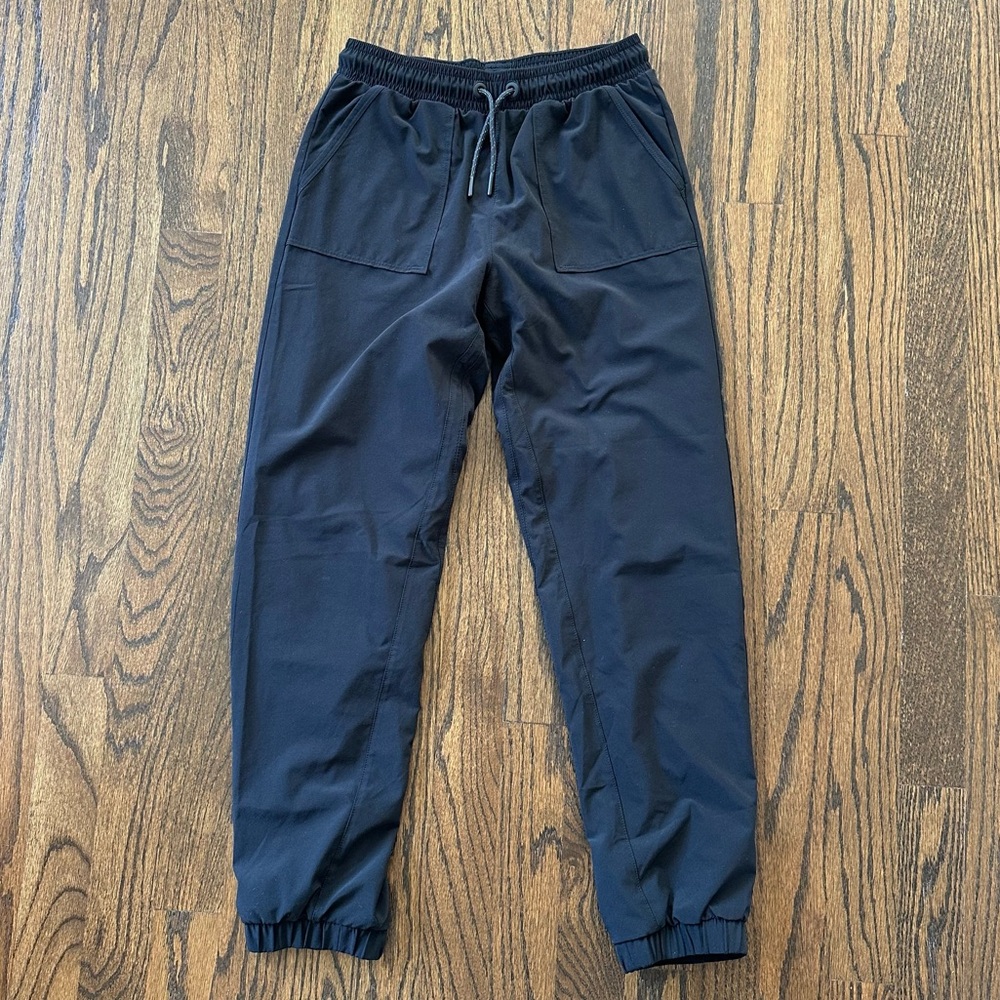 Athleta Girl Lined High Jump Jogger, Size Medium (8-10) In Black